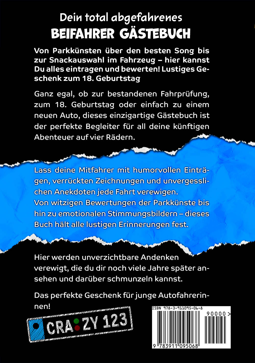 Dein total abgefahrenes BEIFAHRER GÄSTEBUCH