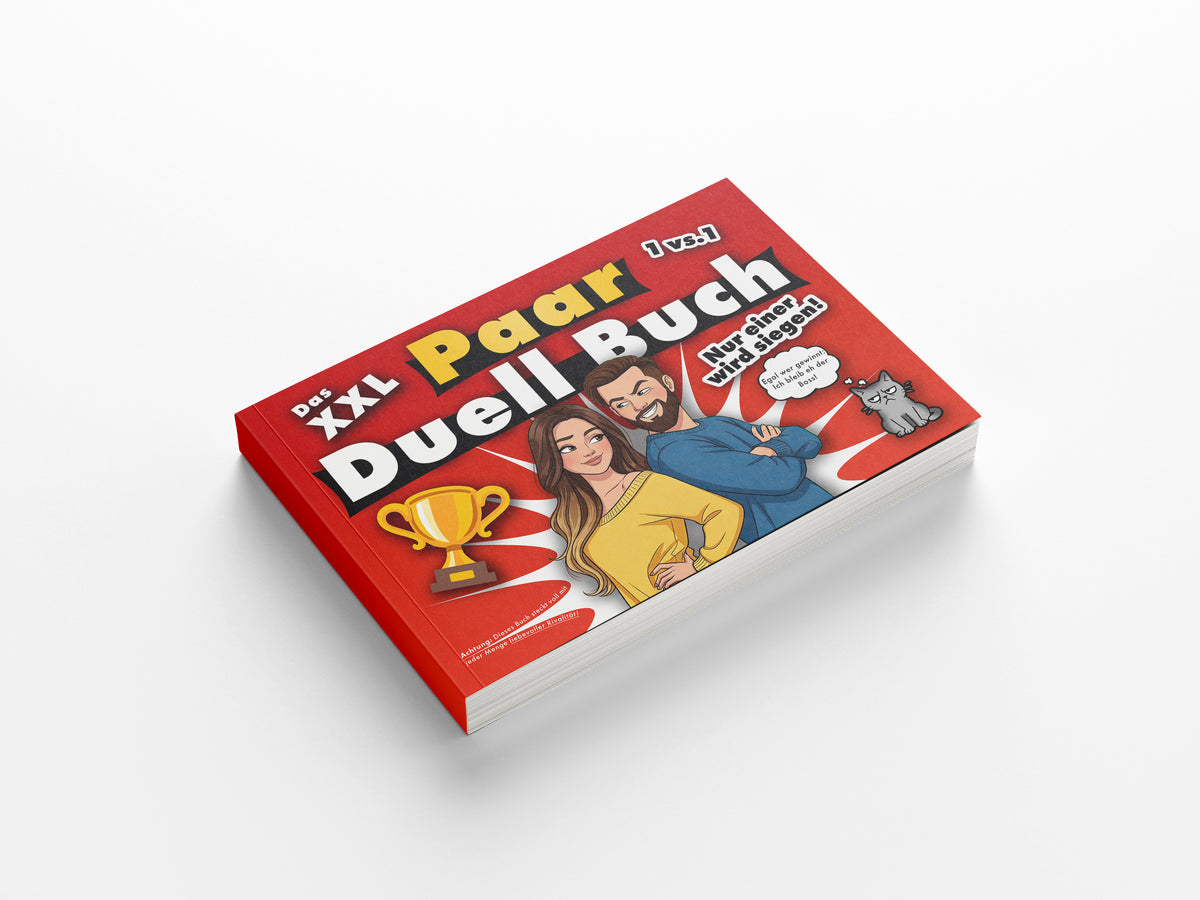 Das XXL Duell-Buch für Paare | Lustige Spiele für Deinen Partner & Dich