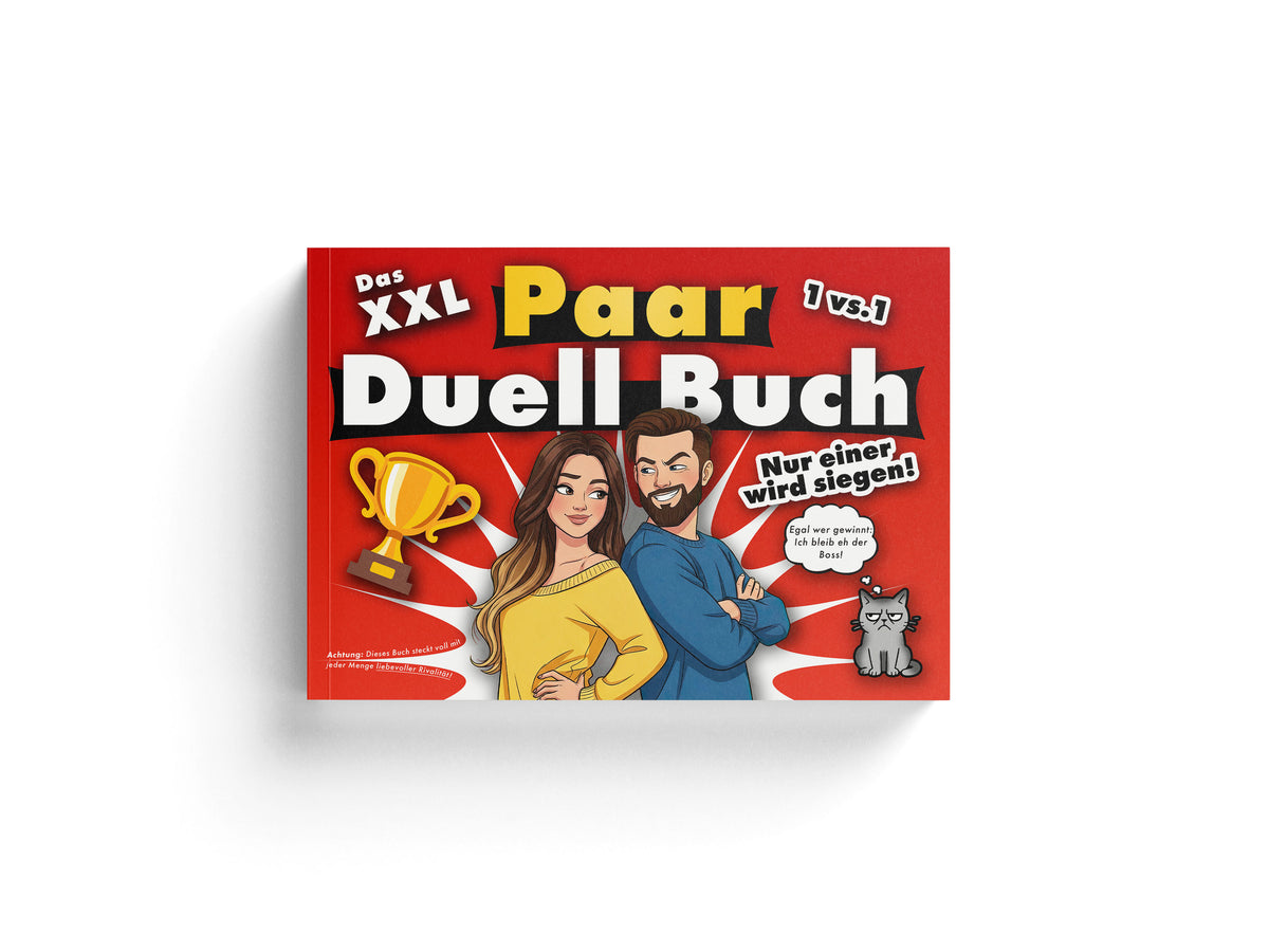 Das XXL Duell-Buch für Paare | Lustige Spiele für Deinen Partner & Dich