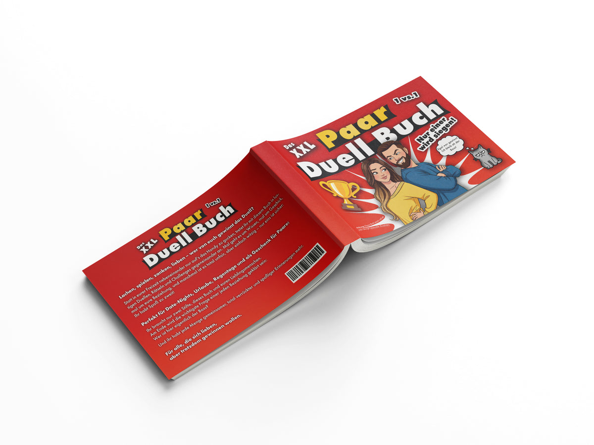 Das XXL Duell-Buch für Paare | Lustige Spiele für Deinen Partner & Dich