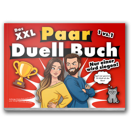 Das XXL Duell-Buch für Paare | Lustige Spiele für Deinen Partner & Dich